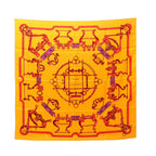 Hermès Carré90 · Mors et Gourmettes · Silk