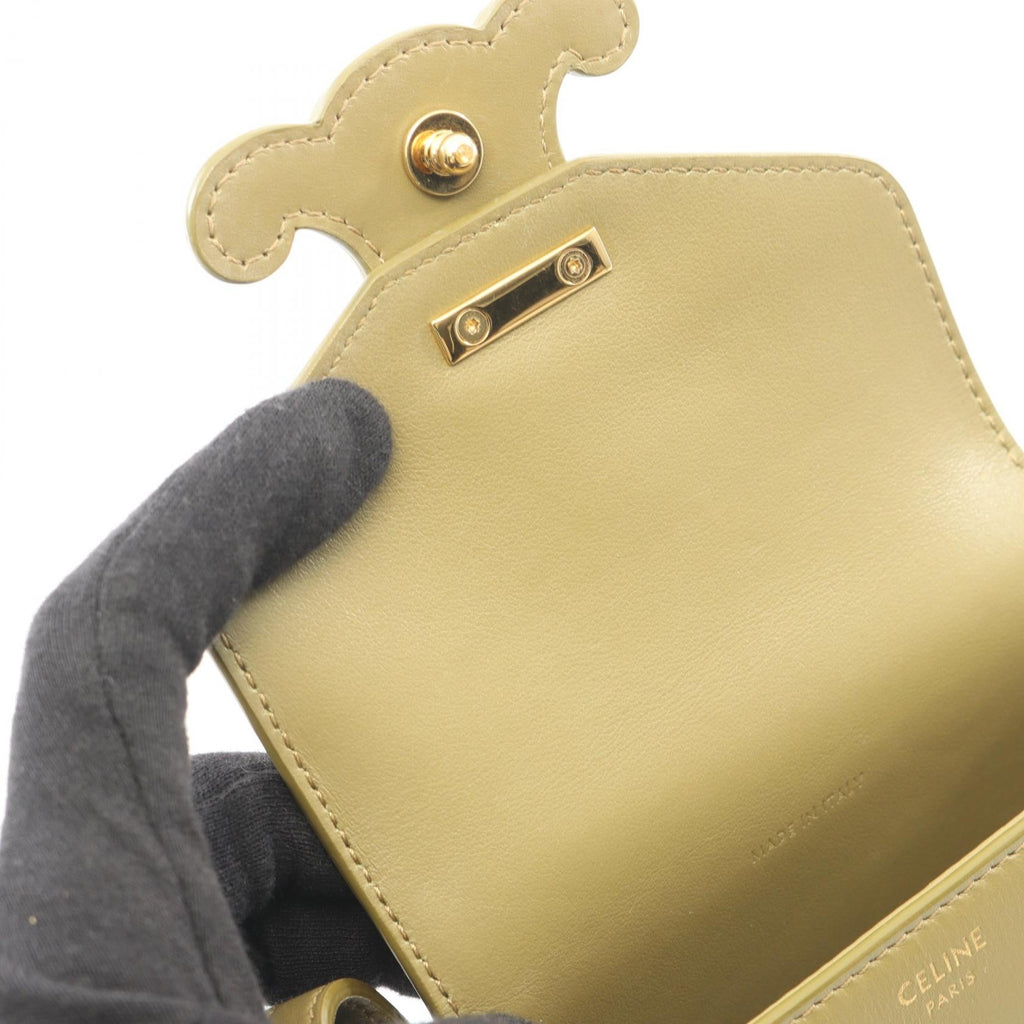 Celine Besace Triomphe · Mini · Leather