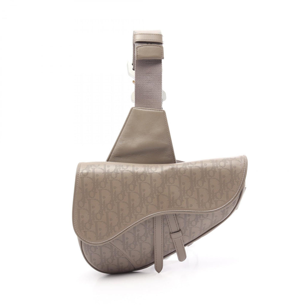 Dior Saddle · Oblique Perforated Belt Bag