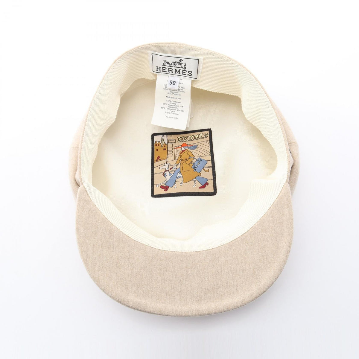 Hermès Deauville · Cashmere Casquette
