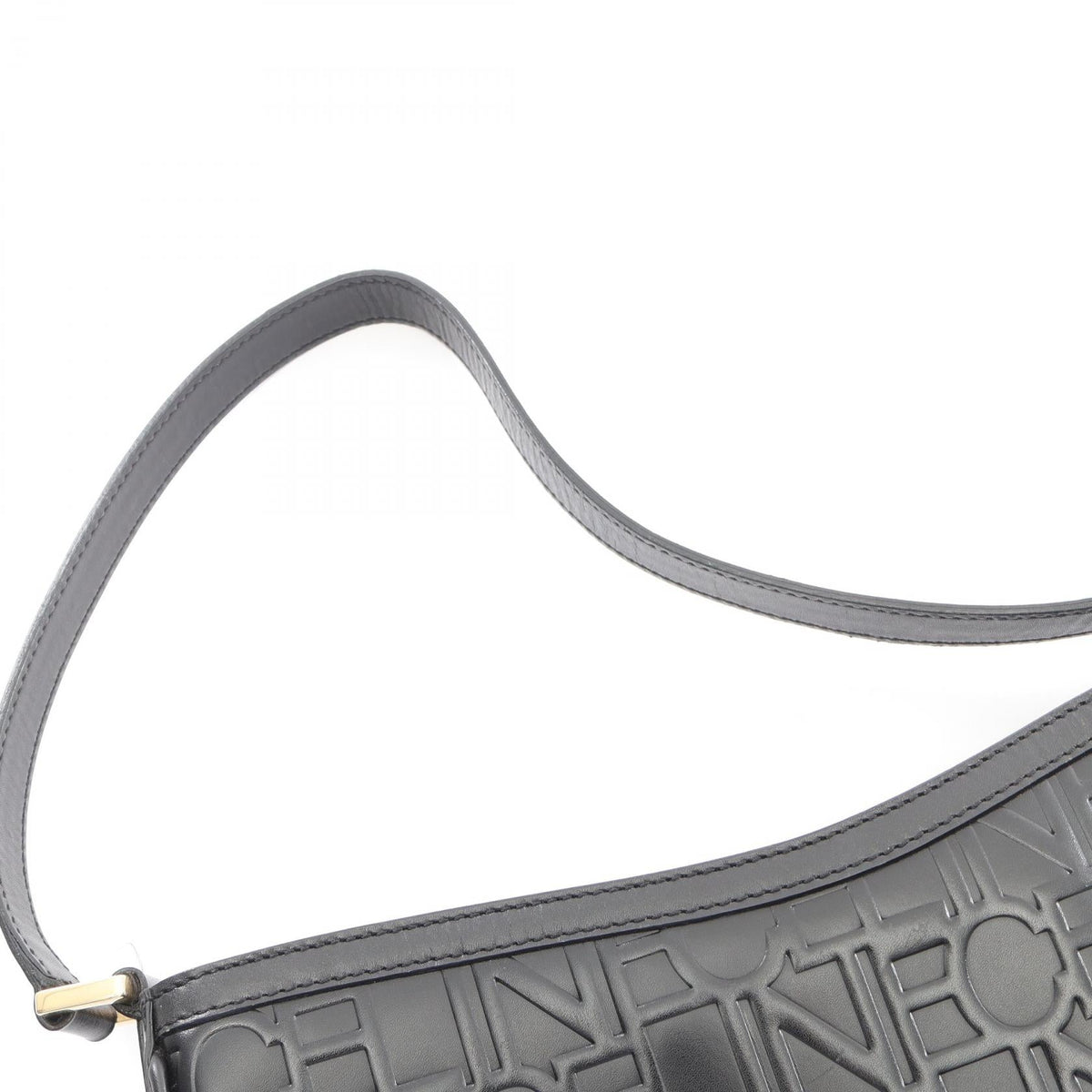 Celine Logo Shoulder · Leather