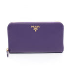 Prada Saffiano · Zip Wallet