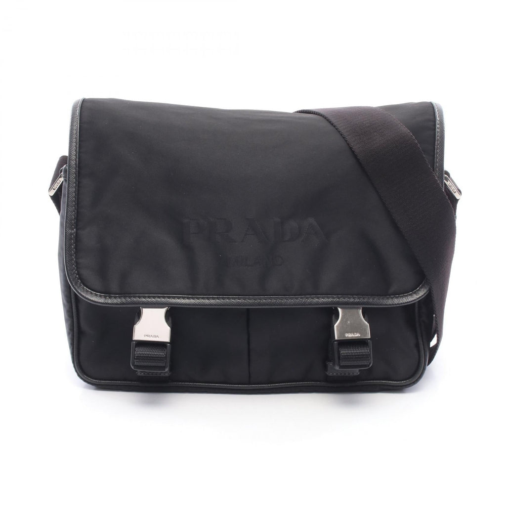 Prada Tessuto · Saffiano Nylon Messenger