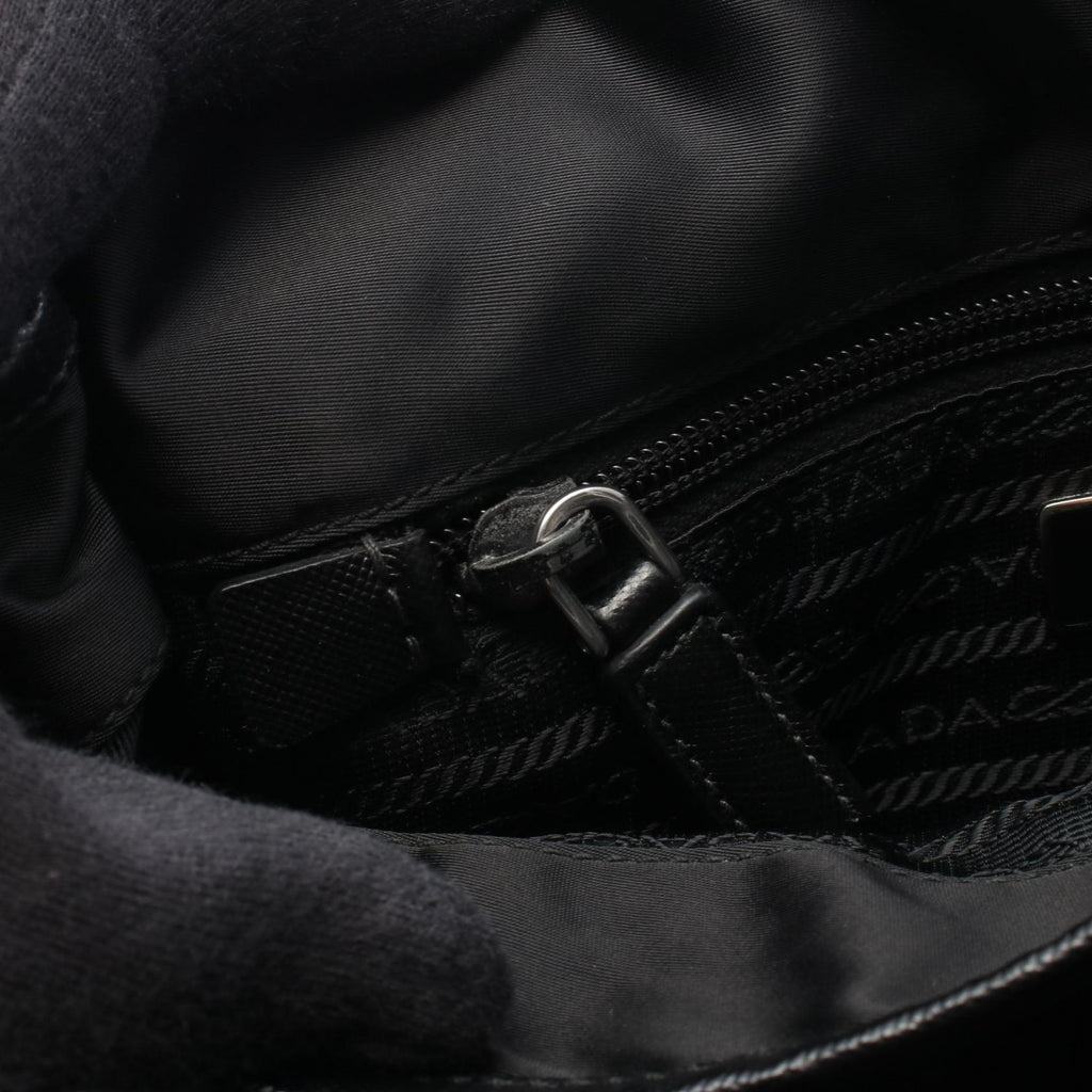 Prada Tessuto · Saffiano Nylon Messenger