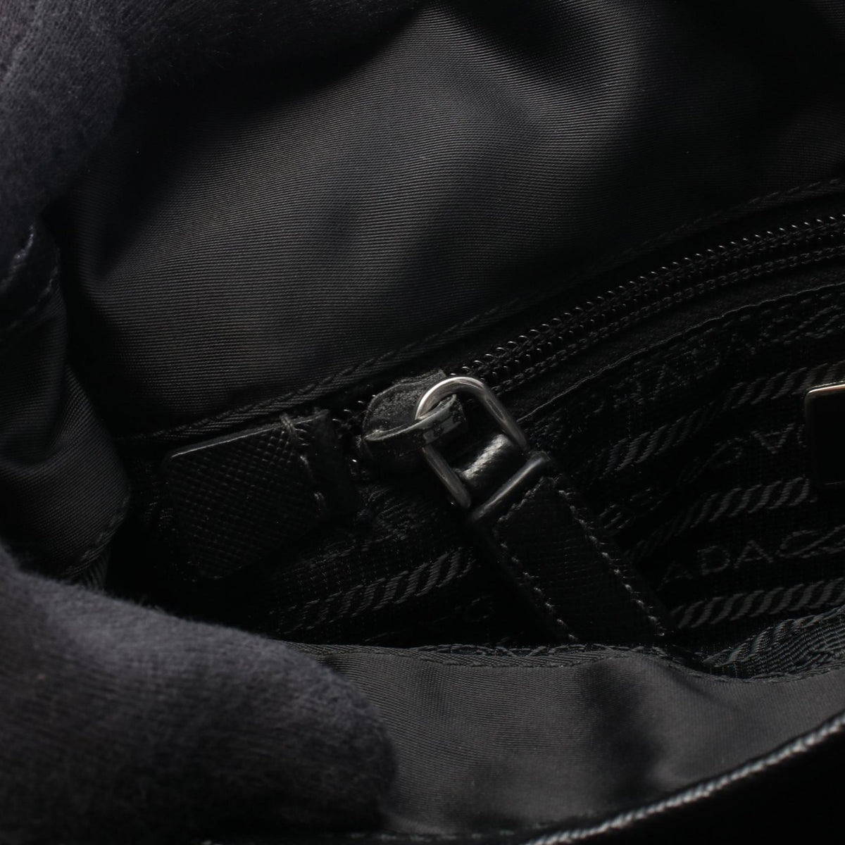 Prada Tessuto · Saffiano Nylon Messenger
