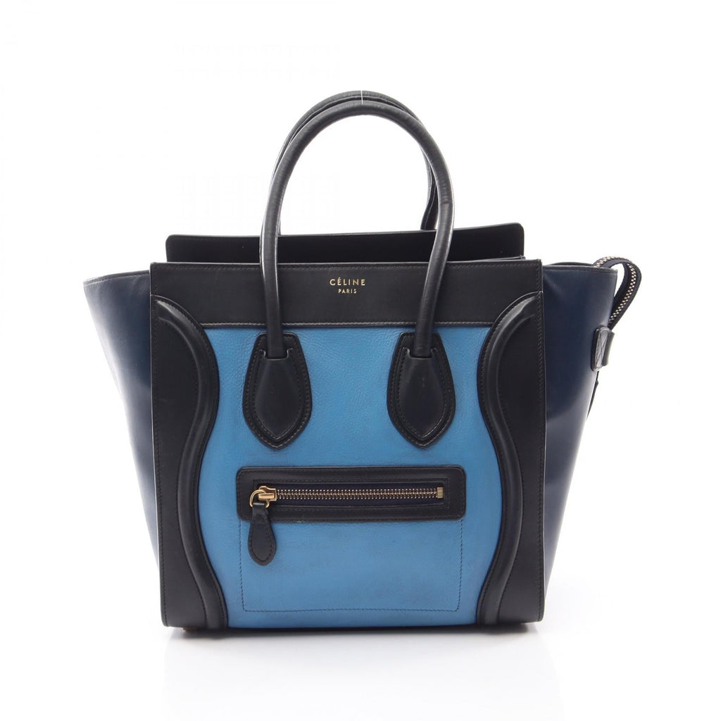 Celine Luggage Micro Shopper · Tricolor