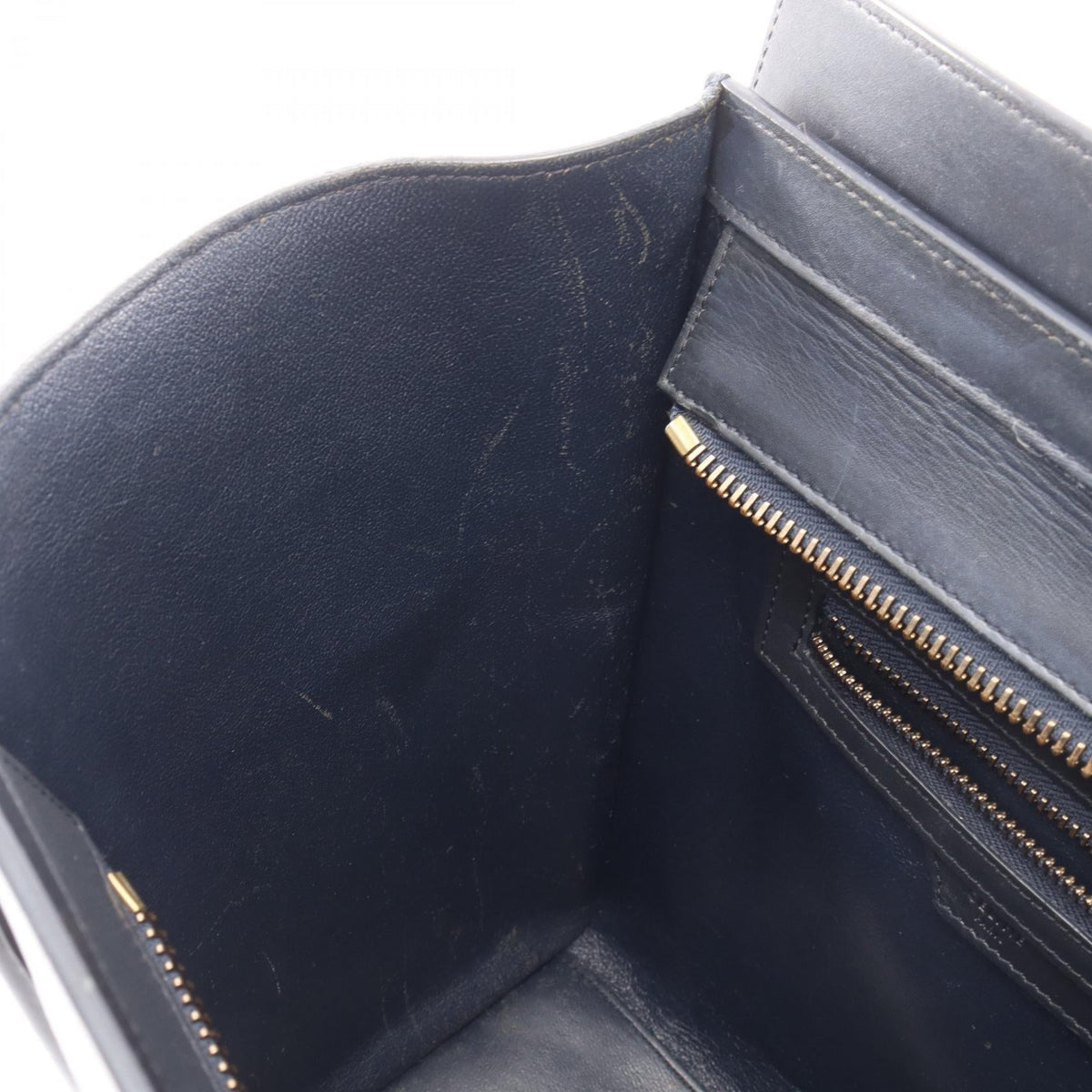 Celine Luggage Micro Shopper · Tricolor