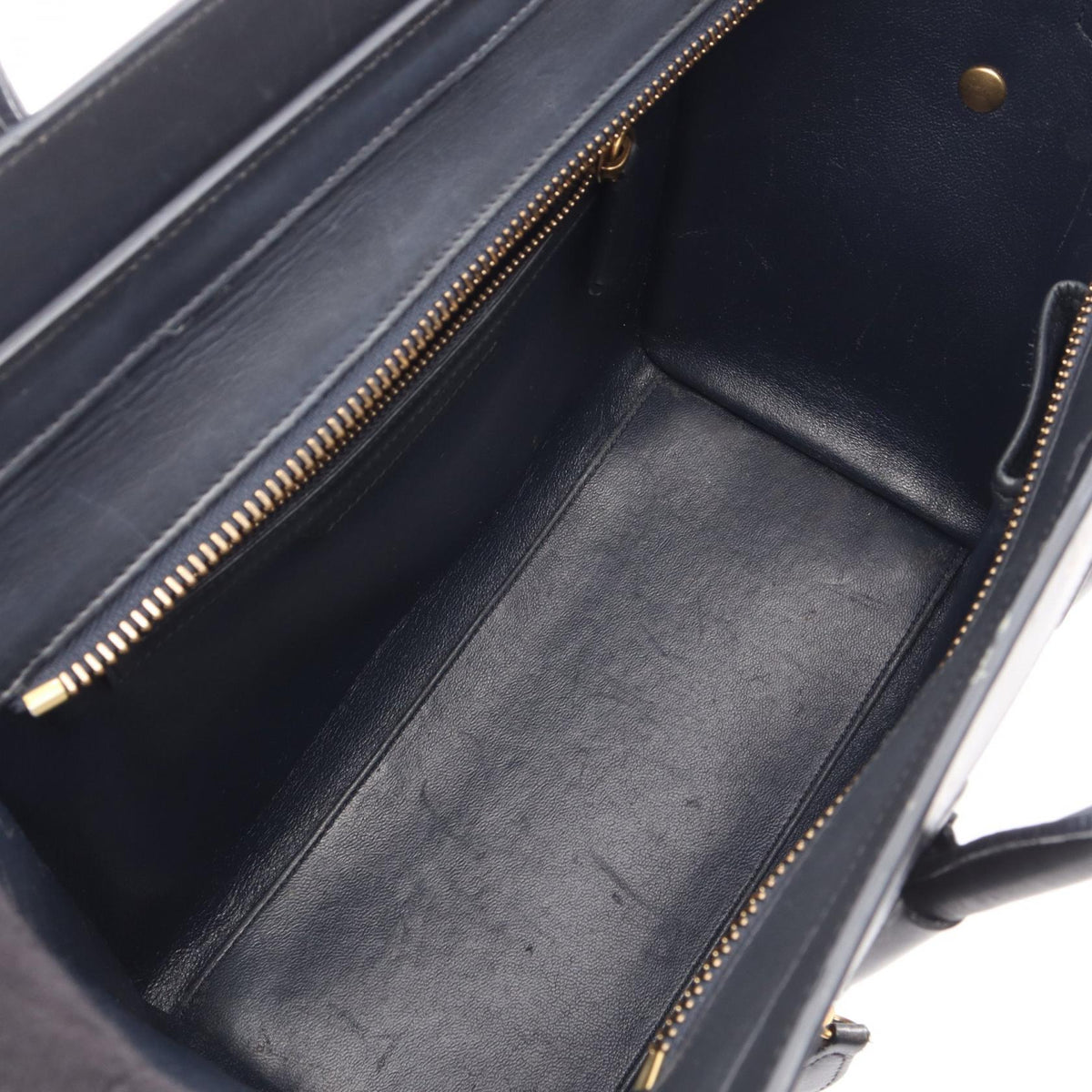 Celine Luggage Micro Shopper · Tricolor