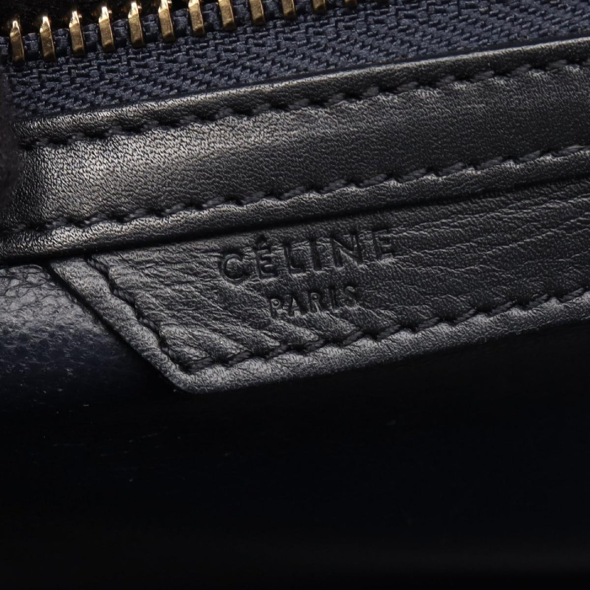 Celine Luggage Micro Shopper · Tricolor