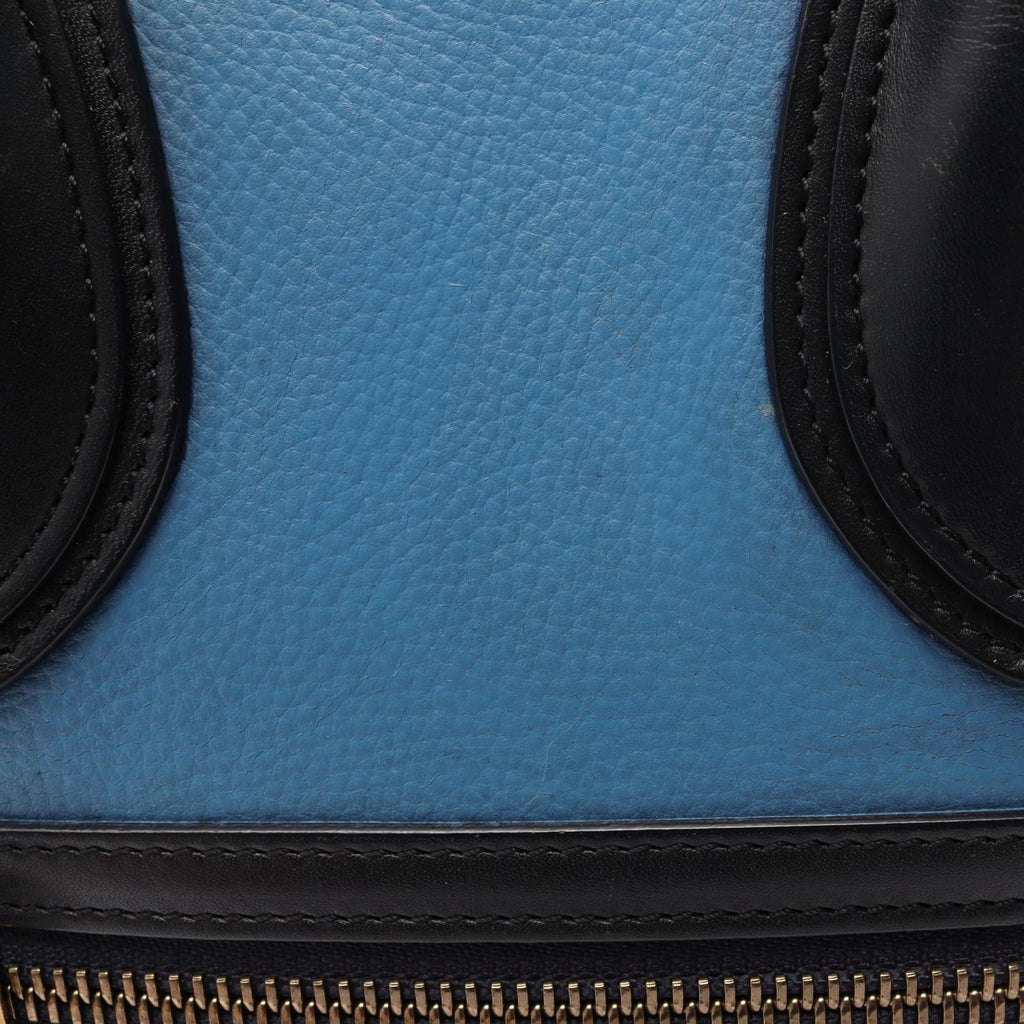 Celine Luggage Micro Shopper · Tricolor
