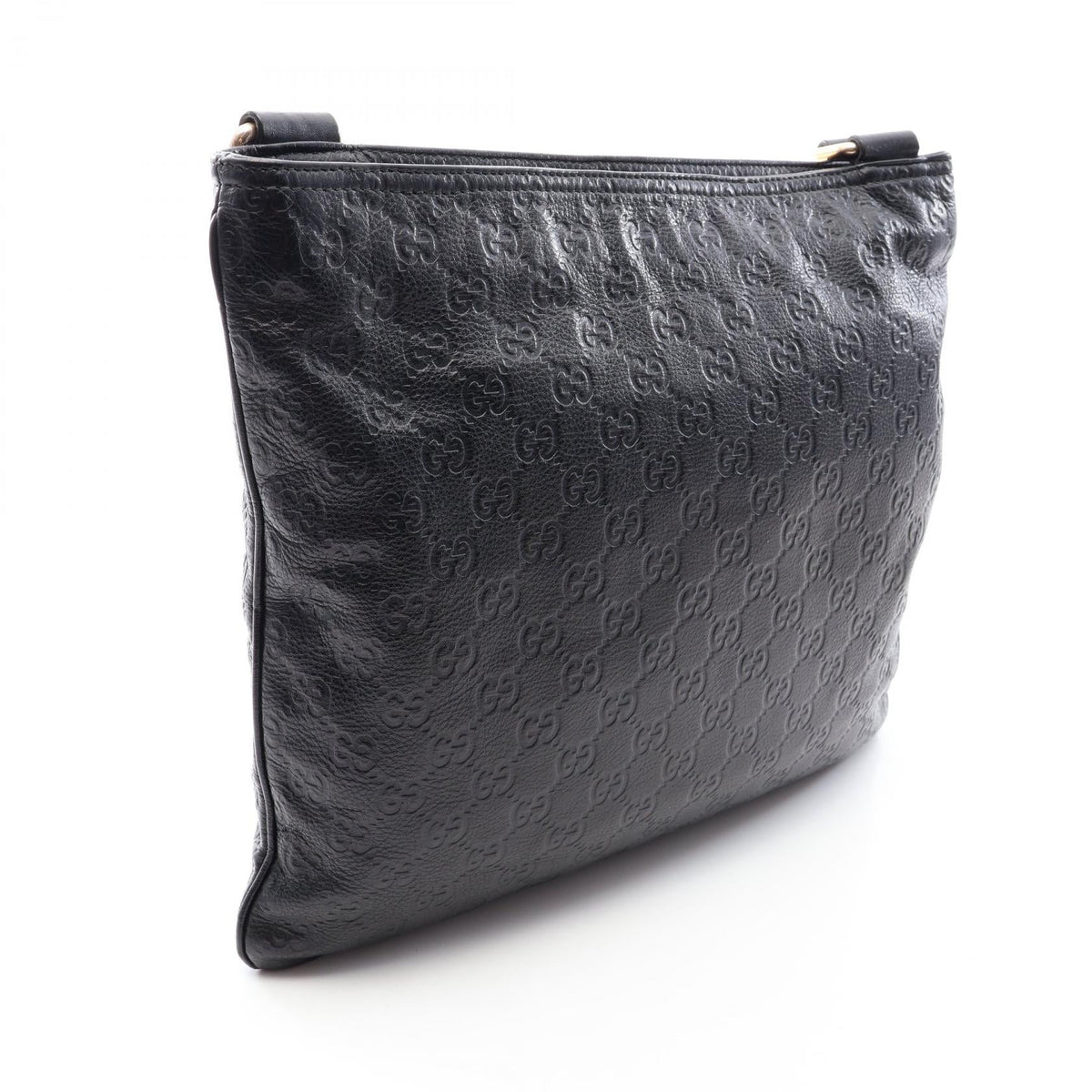 Gucci Guccissima · Leather Messenger