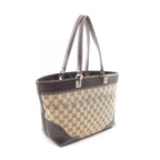 Gucci GG Canvas Tote · Leather Trim