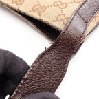 Gucci GG Canvas Crossbody · Leather Trim