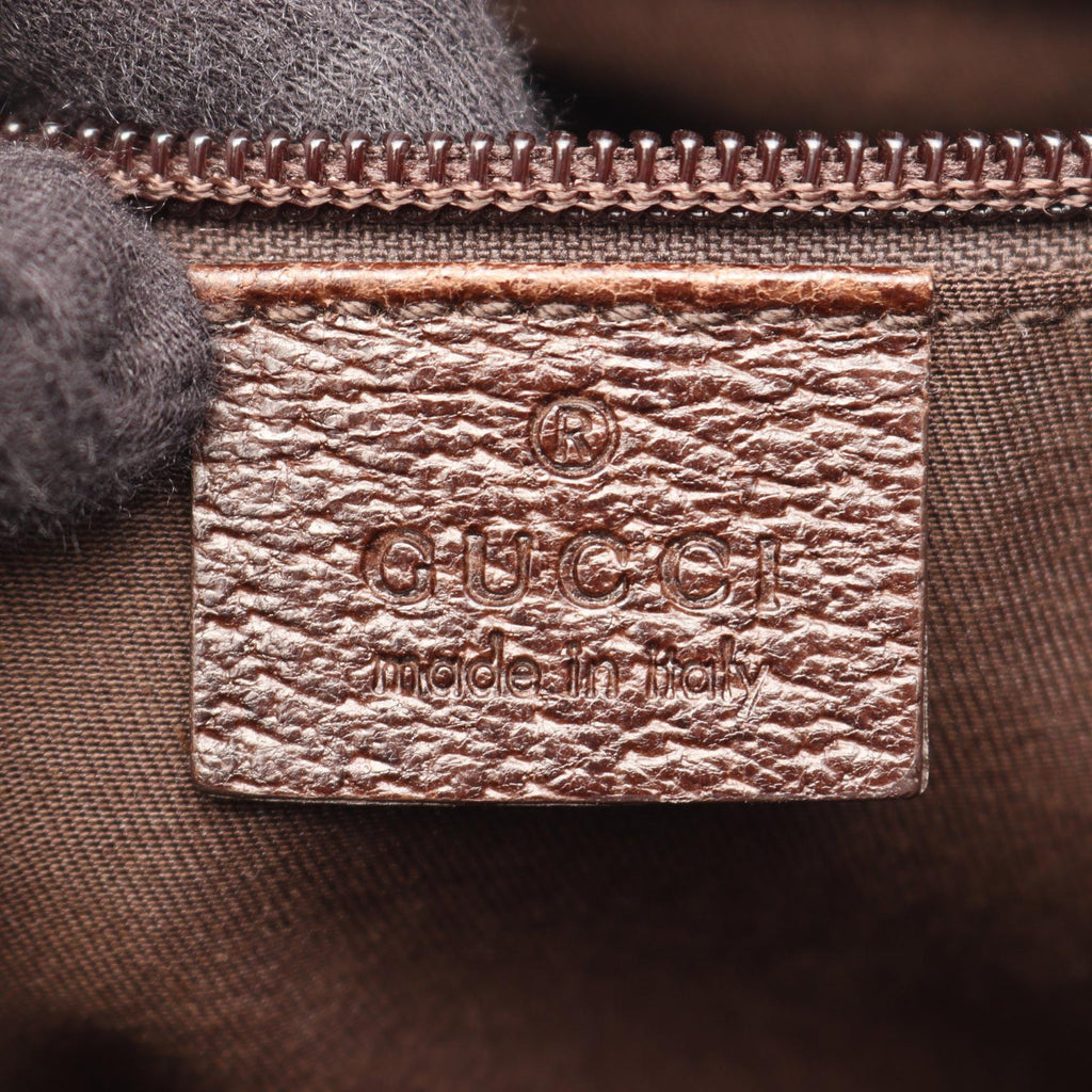 Gucci GG Canvas Crossbody · Leather Trim