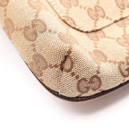 Gucci GG Canvas Crossbody · Leather Trim