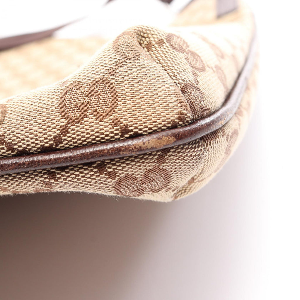 Gucci GG Canvas Crossbody · Leather Trim