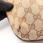 Gucci GG Canvas Crossbody · Leather Trim