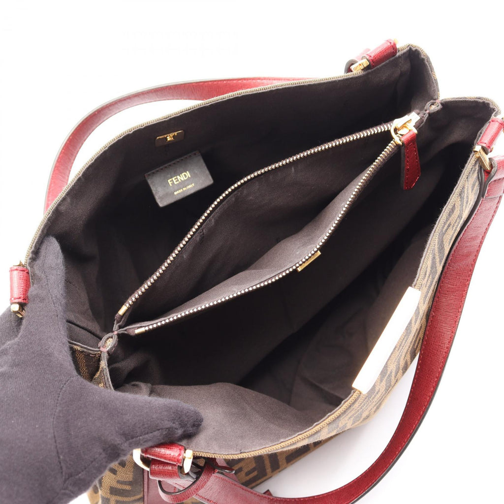 Fendi Zucca Tote · Canvas & Leather