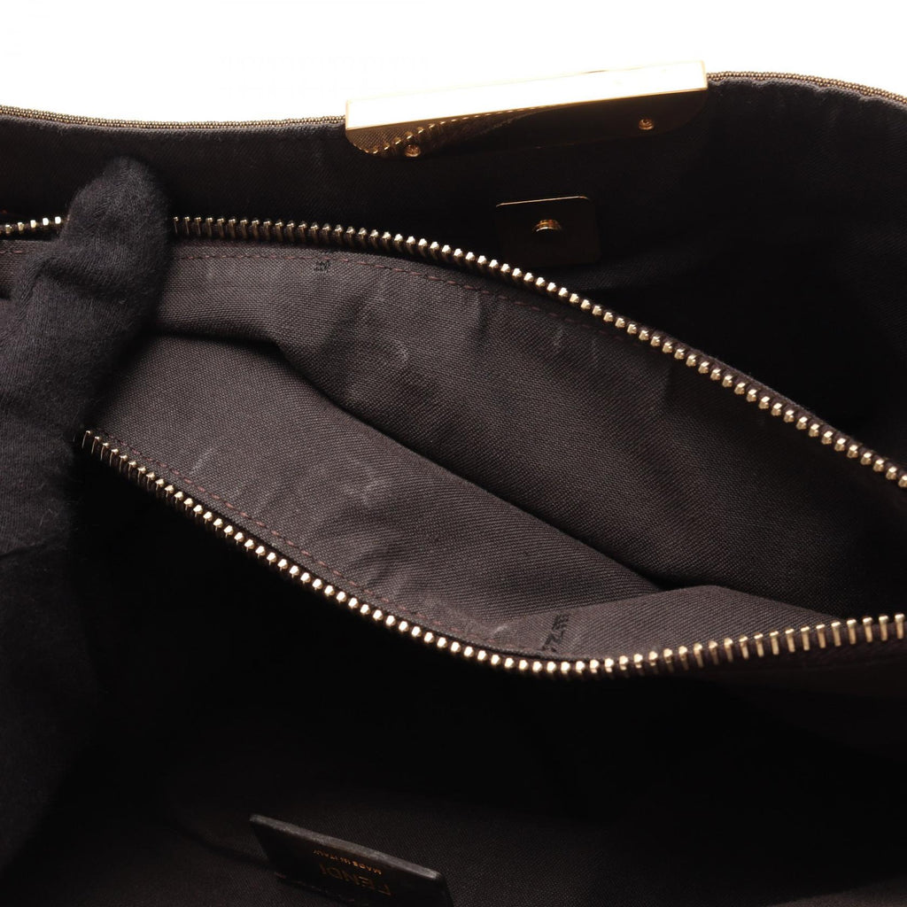 Fendi Zucca Tote · Canvas & Leather