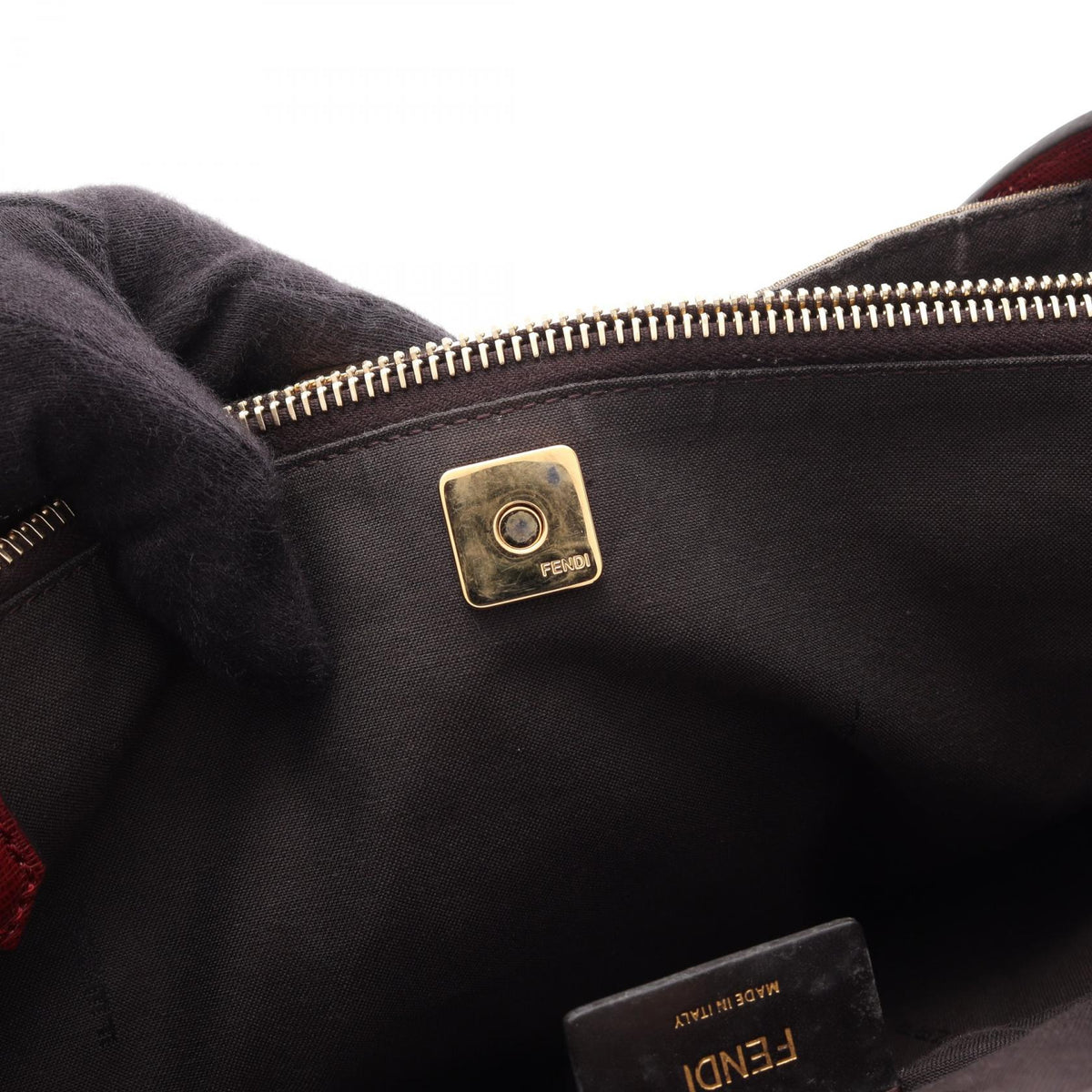 Fendi Zucca Tote · Canvas & Leather