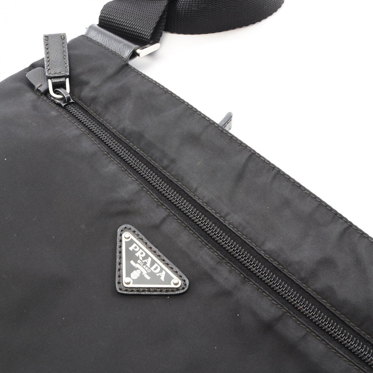 Prada Tessuto Saffiano · Nylon Leather
