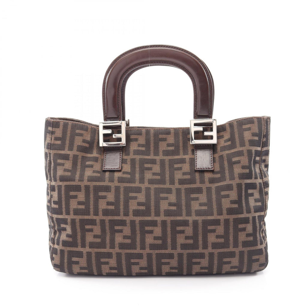 Fendi Zucca · Canvas Leather