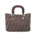 Fendi Zucca · Canvas Leather