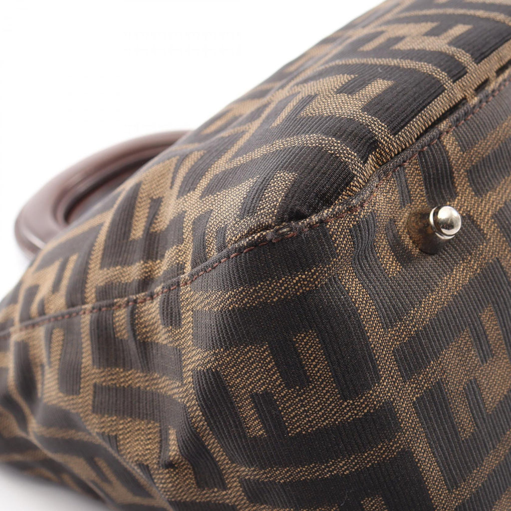 Fendi Zucca · Canvas Leather