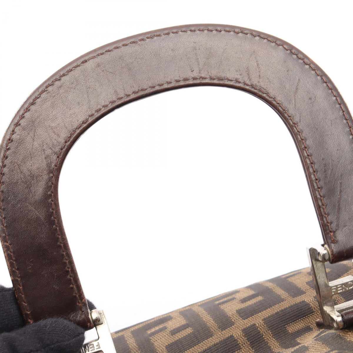 Fendi Zucca · Canvas Leather