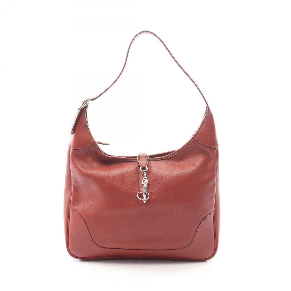 Hermès Trim 31 · Clemence Leather · Rouge H