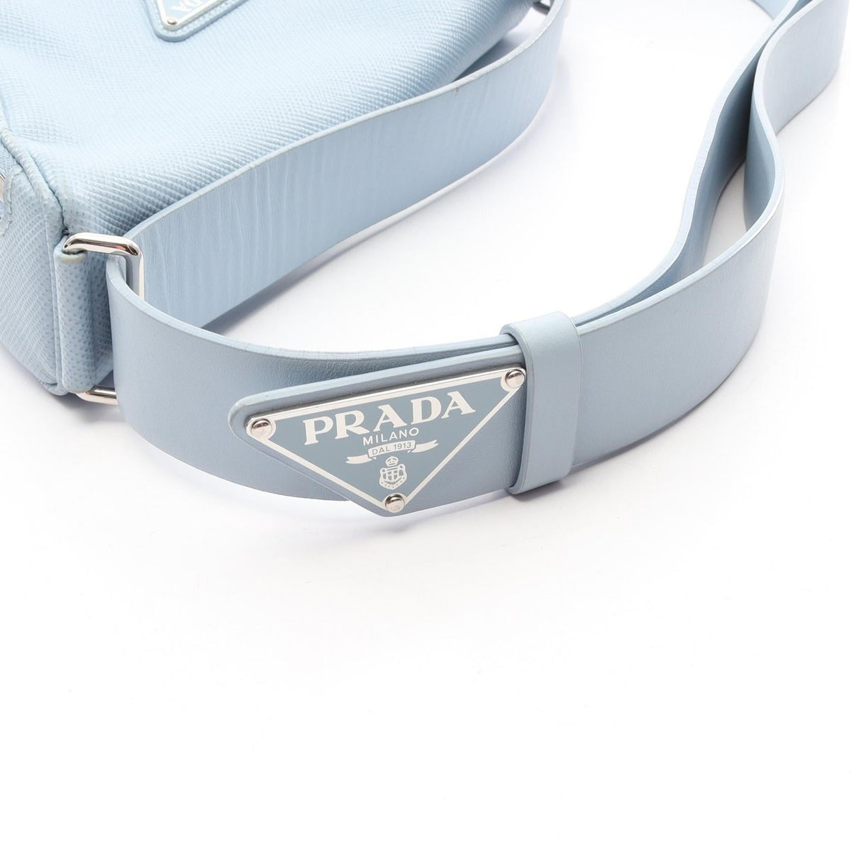 Prada Saffiano · Triangle Shoulder Bag