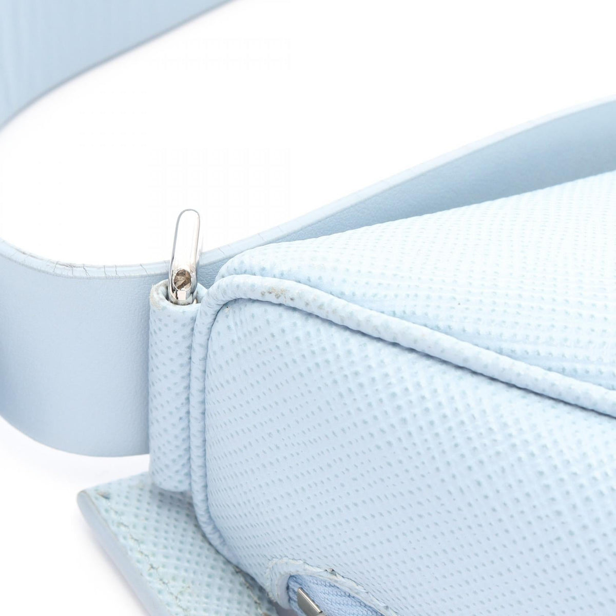 Prada Saffiano · Triangle Shoulder Bag