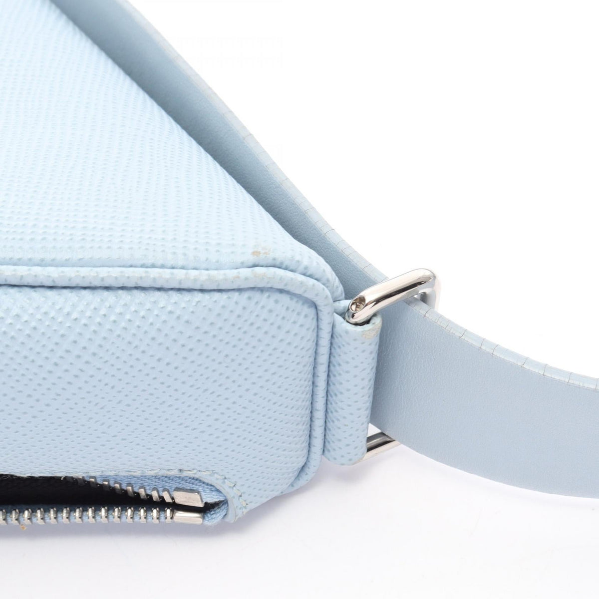 Prada Saffiano · Triangle Shoulder Bag