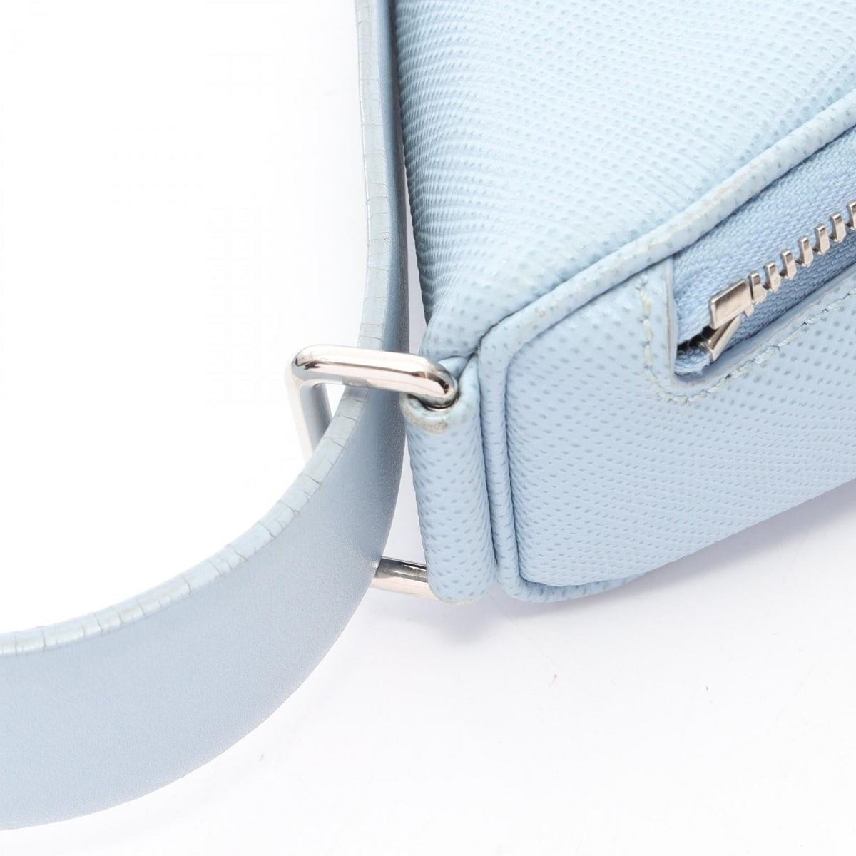 Prada Saffiano · Triangle Shoulder Bag