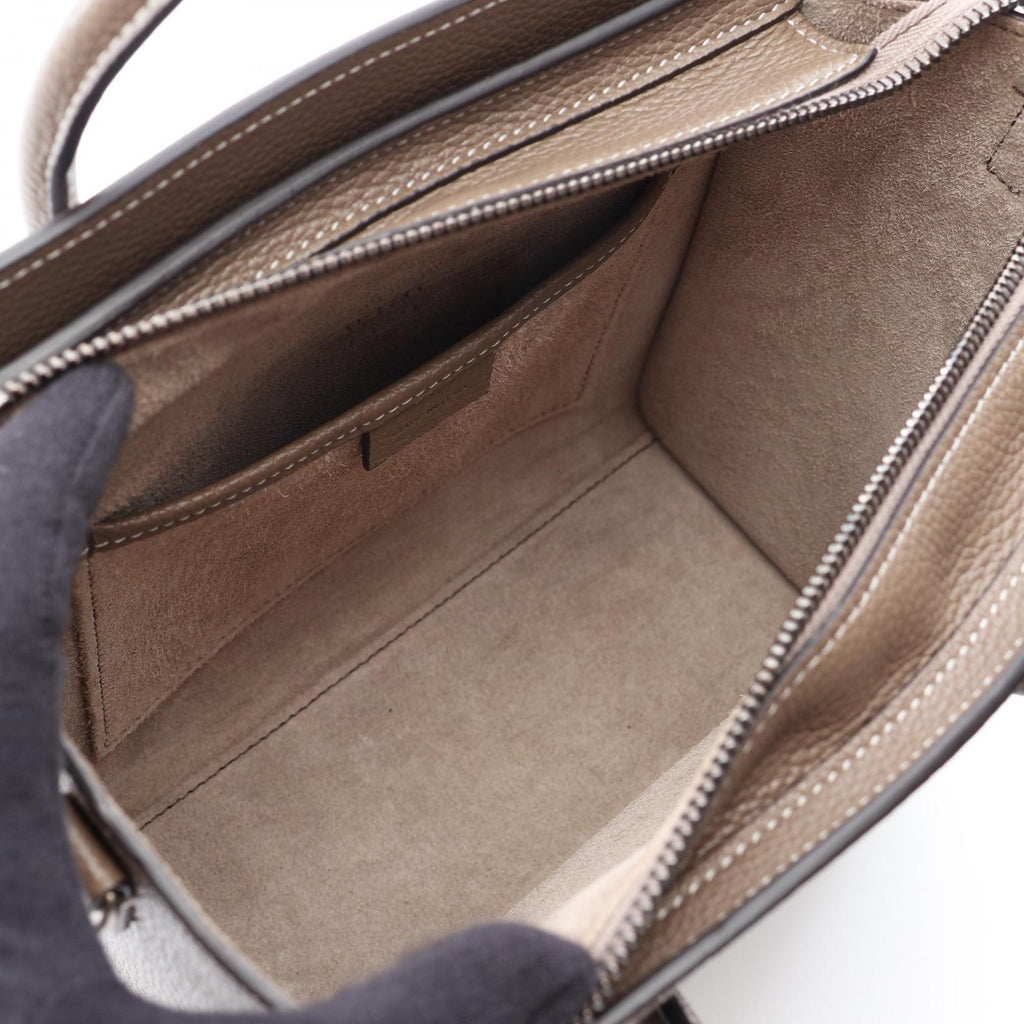 Celine Luggage Nano Shopper · Leather