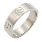 CARTIER Love Ring · 18K White Gold