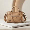 Balenciaga Blackout Mini City · Leather