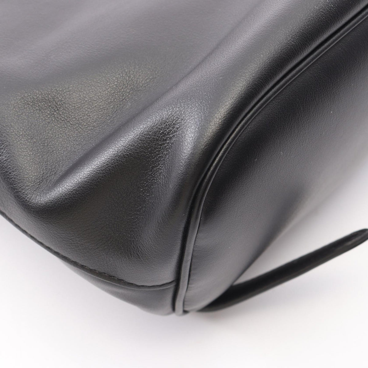 Fendi FF Logo · Leather Backpack