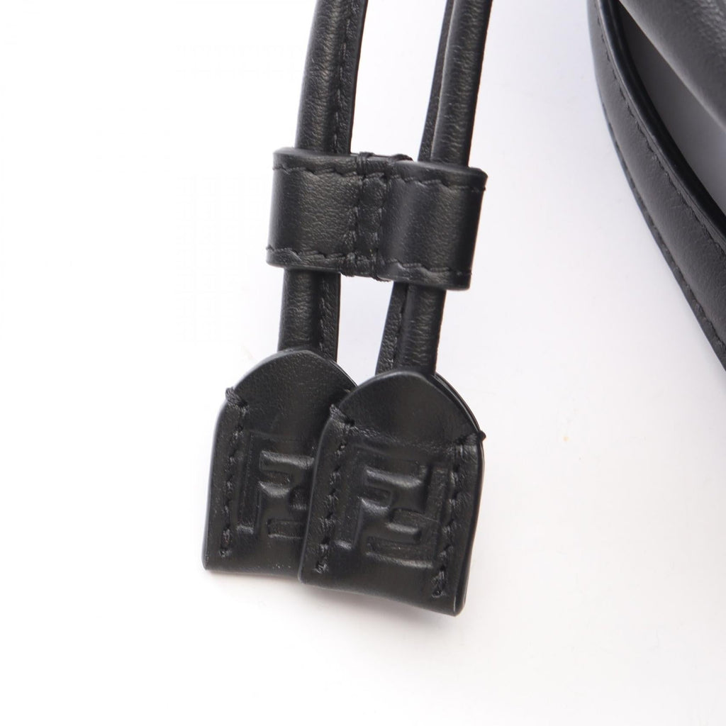Fendi FF Logo · Leather Backpack