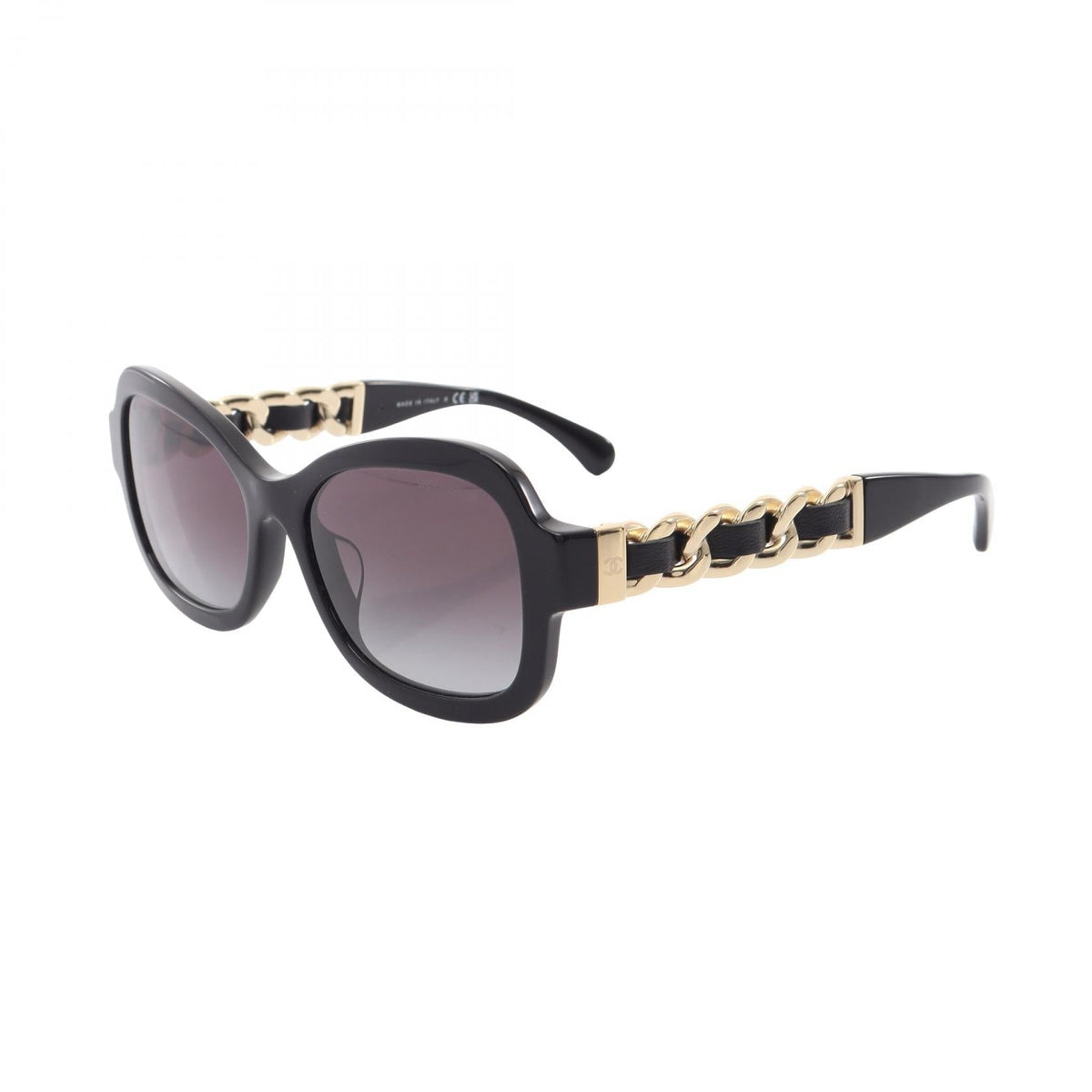 Chanel Chain Temple Sunglasses · COCO Mark