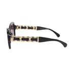 Chanel Chain Temple Sunglasses · COCO Mark