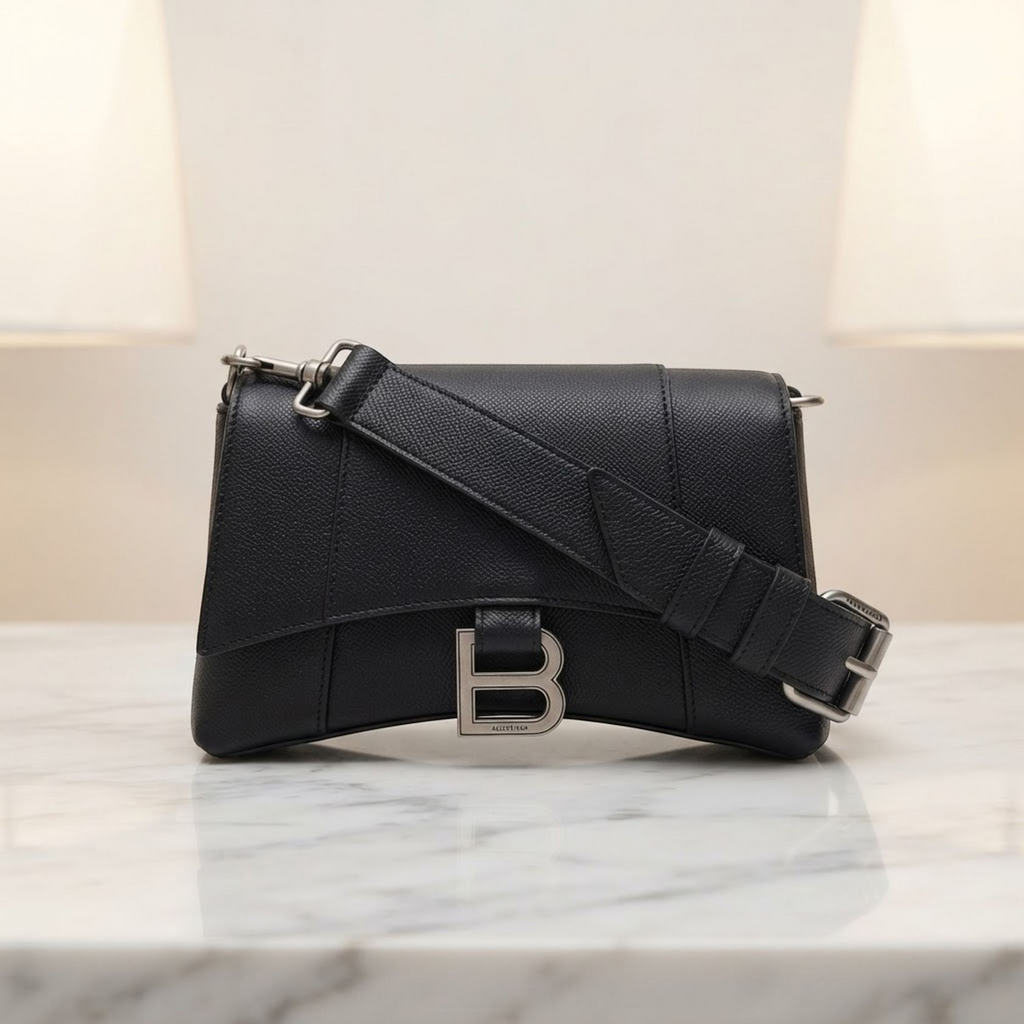 Balenciaga Downtown · Leather Crossbody