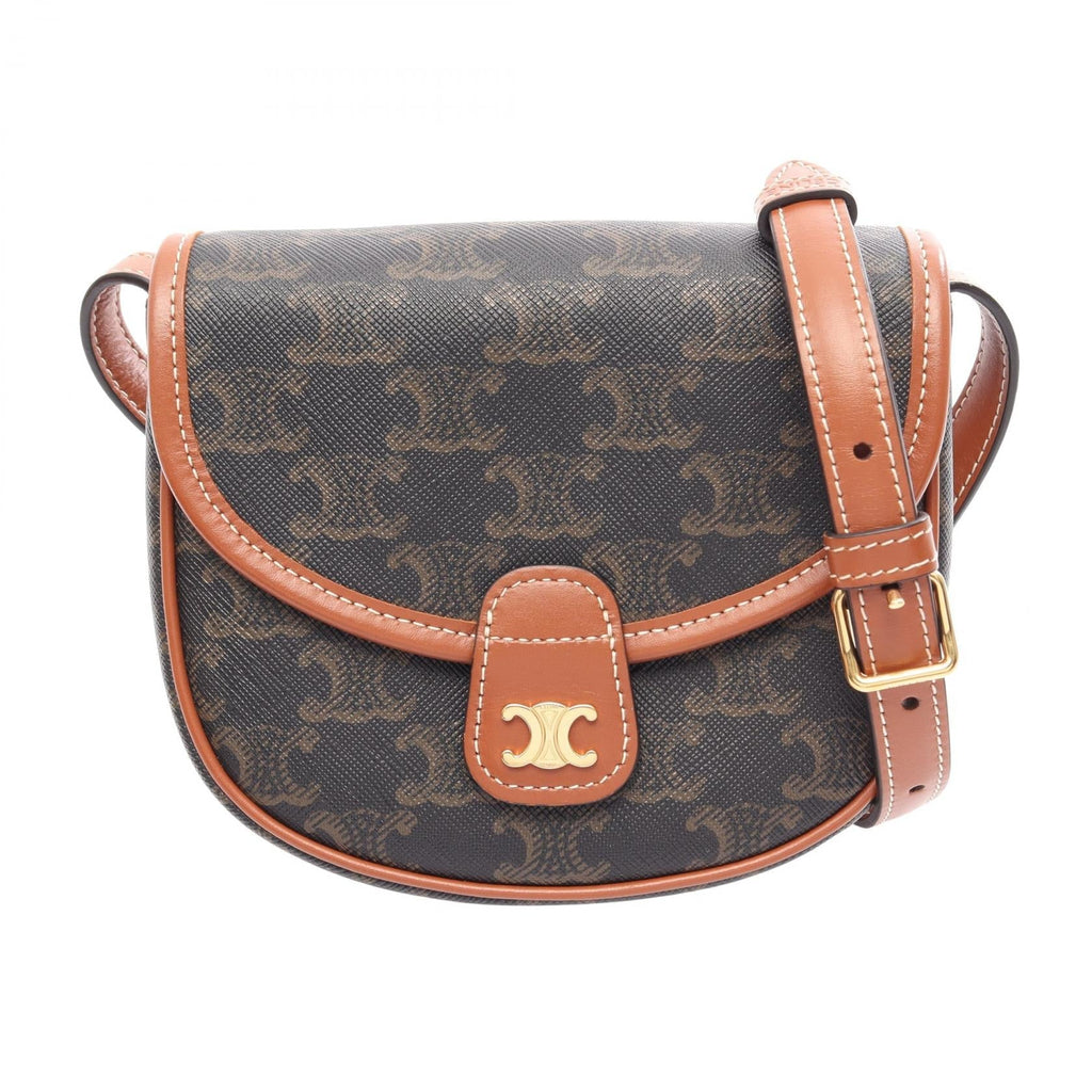 Celine Triomphe Mini Busas · Canvas Leather