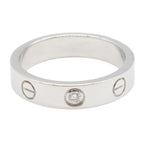 Cartier Mini Love · 18K White Gold · Diamond