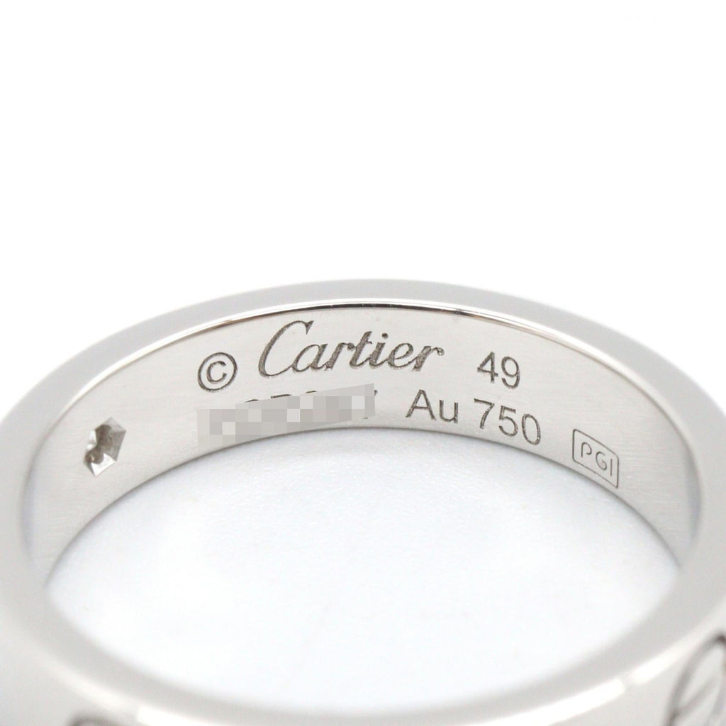 Cartier Mini Love · 18K White Gold · Diamond