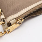 Prada Logo Jacquard · Canvas Leather