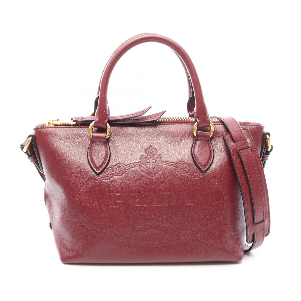 Prada · Leather Shoulder Bag