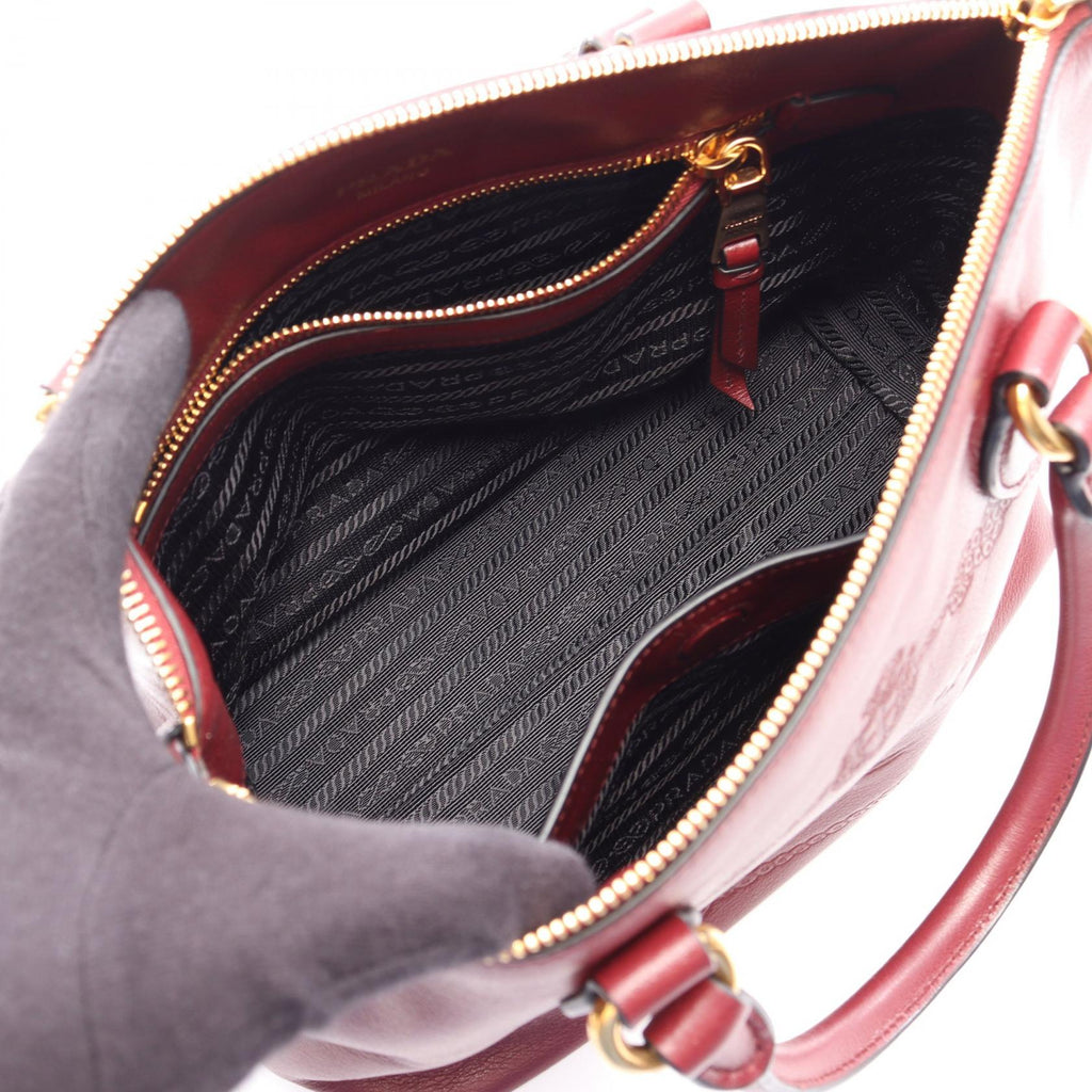 Prada · Leather Shoulder Bag