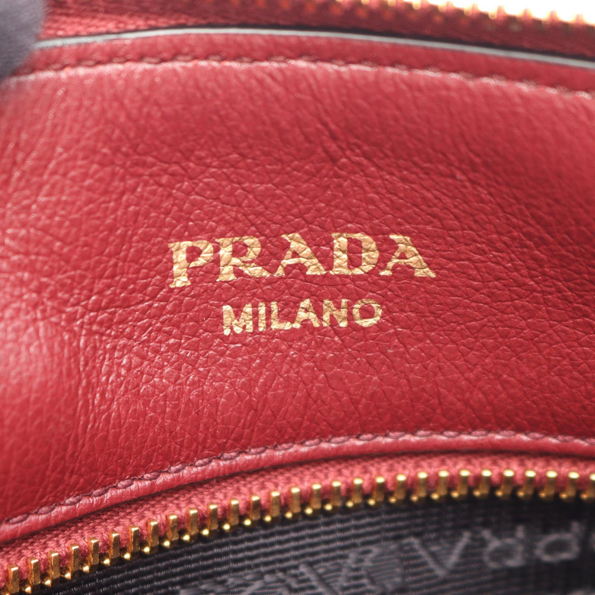 Prada · Leather Shoulder Bag