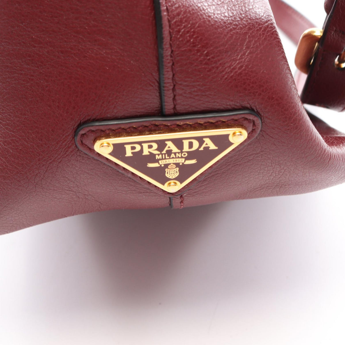 Prada · Leather Shoulder Bag